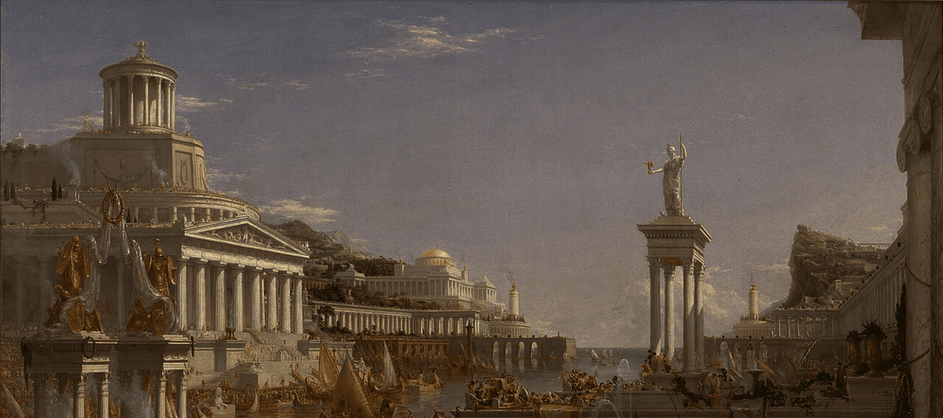 Classical architecture backdrop
